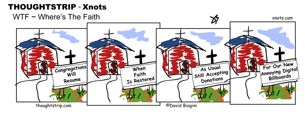 Thoughtstrip ~ WTF Where's The Faith